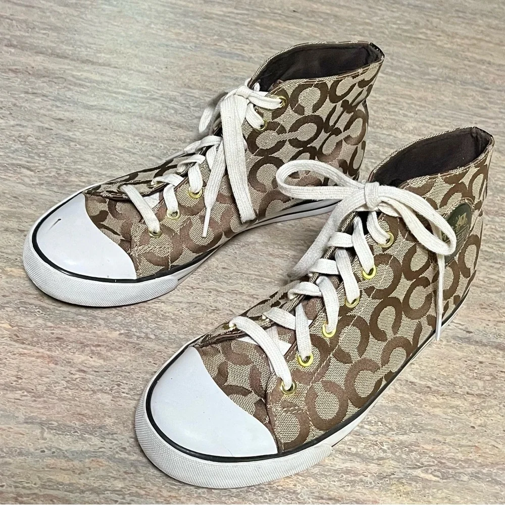 Coach Cardinal high top sneakers - Picture 7 of 16